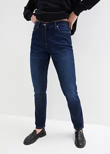 Stretch boyfriend jeans, mid waist, bonprix