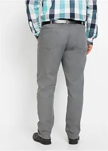 Regular fit twill broek van katoen, straight, bonprix