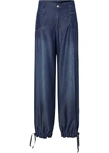 Wide leg jeans van lyocell, bonprix