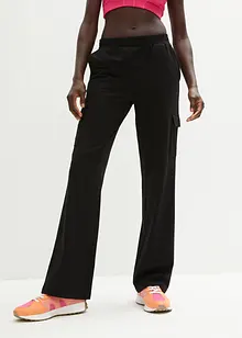 Joggingbroek van een elastisch kantoenmix, bonprix