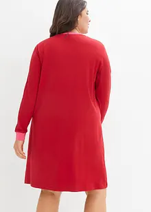Mini jurk in A-lijn van stevig biologisch katoen, bonprix