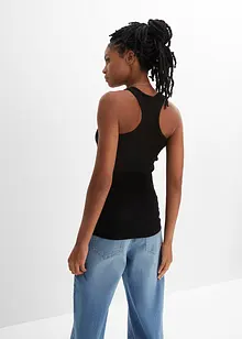 Geribde tanktop (set van 2), bonprix