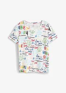 T-shirt in een zachte viscosemix, bonprix