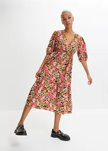Midi jurk met zakken, bonprix