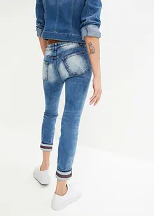 Skinny jeans met vlagdetails, bonprix