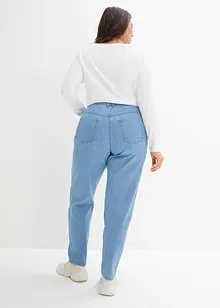 Stretch mom jeans met high waist, bonprix