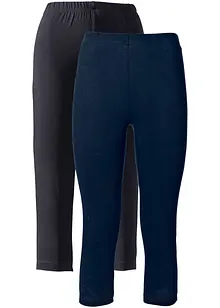 Stretch capri legging (set van 2), bonprix