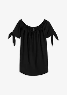 Carmen-shirt met knoopdetail, bonprix