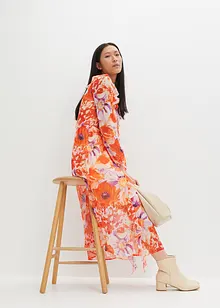Chiffon jurk met volants, bonprix