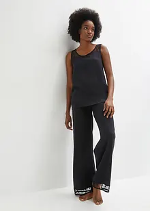 Pyjama met kant (2-dlg. set), bonprix