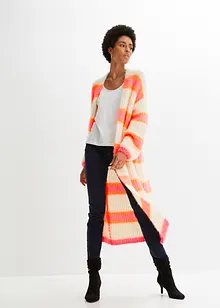 Lang gebreid oversized vest, bonprix