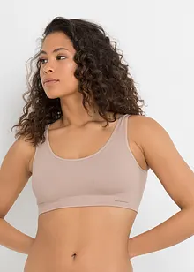 Geribde Feel Comfort naadloze bralette (set van 2), bonprix