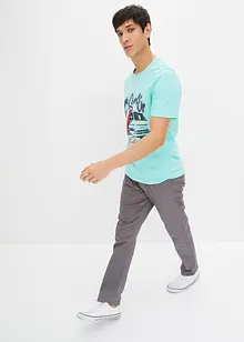 T-shirt (set van 2) van biologisch katoen, bonprix