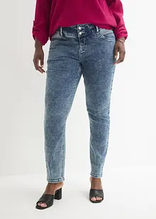 Corrigerende skinny jeans, mid waist, bonprix