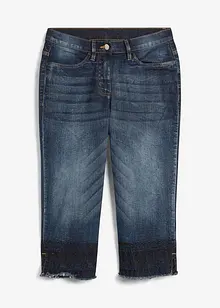 Capri jeans met borduursel, bonprix