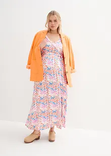 Maxi zwangerschapsjurk / voedingsjurk met print, bonprix