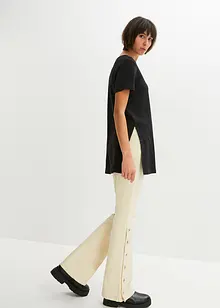 Longshirt met split, bonprix