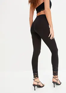 Legging met kant, bonprix