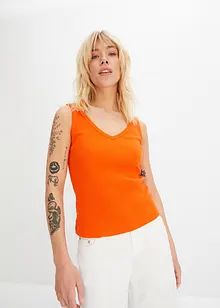 Geribde top (set van 2), bonprix