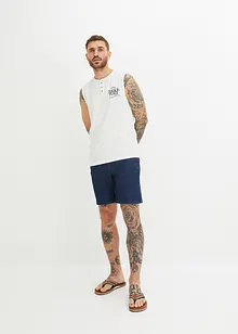 Henley muscle shirt, John Baner JEANSWEAR