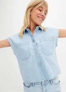 Boxy spijkerblouse, bonprix