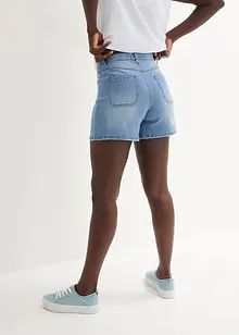 Stretch jeans short met high waist, John Baner JEANSWEAR