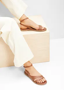 Leren sandalen, bonprix