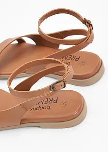 Leren sandalen, bonprix