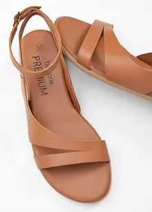 Leren sandalen, bonprix