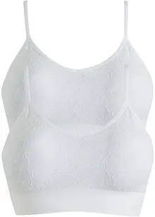 Naadloze Feel Comfort bralette (set van 2), bpc bonprix collection