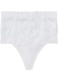 Corrigerende string (set van 2), medium corrigerend, bonprix