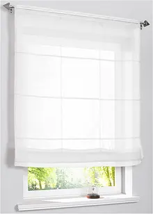 Vouwgordijn van lichte voile, bonprix