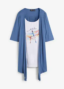 2-in-1 shirt van viscose, bonprix