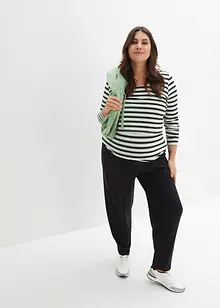 Zwangerschaps harembroek van jersey, loose fit, bonprix