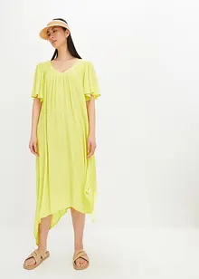 Lange kaftan jurk van crêpe, bonprix