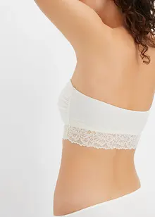 Bandeau bh (set van 2) met biologisch katoen, bonprix