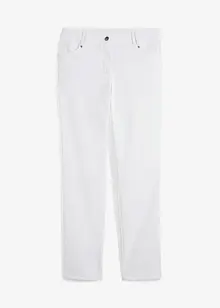 Bengaline stretch broek met comfortband, straight, bonprix