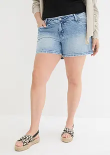 Stretch jeans short, mid waist, bonprix