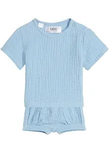 Baby mousseline shirt en korte broek (2-dlg. set), bpc bonprix collection