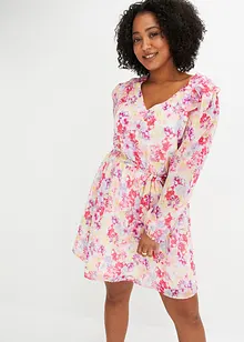 Jurk met bloemenprint, bonprix