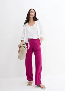 Marlene broek met elastische tailleband van viscosemix, bonprix