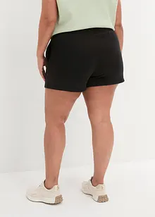 Sweat short met strikkoordjes, bonprix