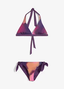 Reversibele halter bikini met gerecycled polyamide (2-dlg. set), bpc bonprix collection