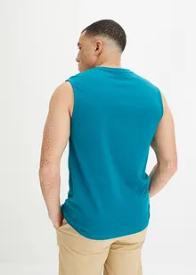 Muscle shirt (set van 2) van biologisch katoen, bonprix