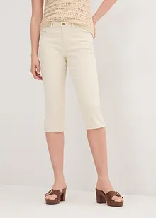 Slim capri jeans, mid waist, bonprix