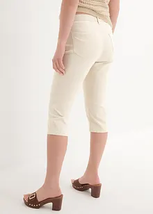 Slim capri jeans, mid waist, bonprix