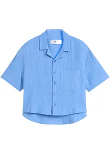 Meisjes mousseline blouse van katoen, bpc bonprix collection