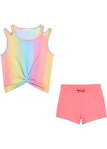 Meisjes top en short (2-dlg. set), bonprix