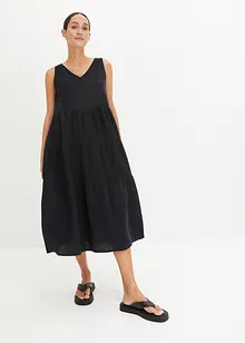 Mousseline jurk, bonprix
