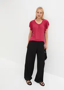 Shirt met volantmouwen, bonprix